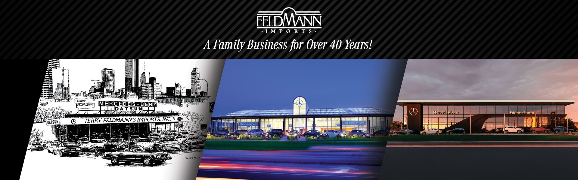 Feldmann Imports Mercedes-Benz family dealership for over 40 years in Bloomington, Minnesota